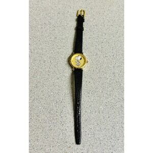 Vintage Rare ARMITRON Peanuts Snoopy Women's Watch Gold Tone 1958 #900/53 4GB